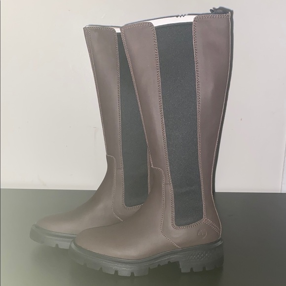 NIB Timberland Cortina Valley Tall Boot Dark Brown 7.5M - Picture 1 of 10